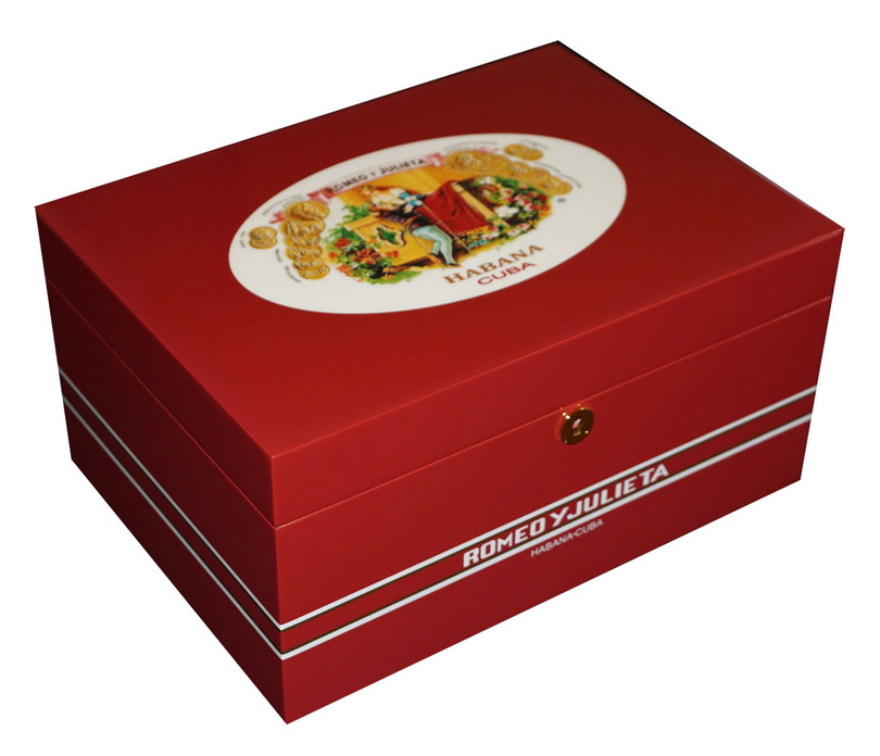 ILLUSTRIOUS COLLECTION -Romeo y Julietta Cigar Humidor - Holds 100